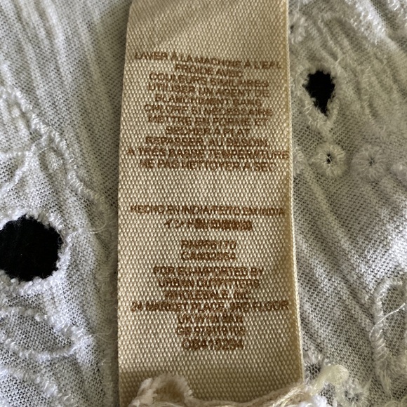 Free People Toosaloosa Tank in Ivory slub attina open back scallop edge picot - Picture 11 of 16